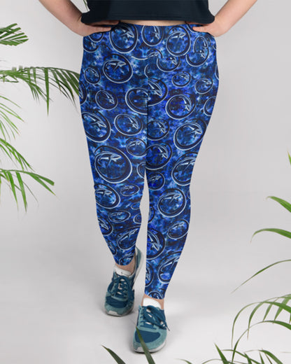 Thresher Shark Curve Yoga Leggings