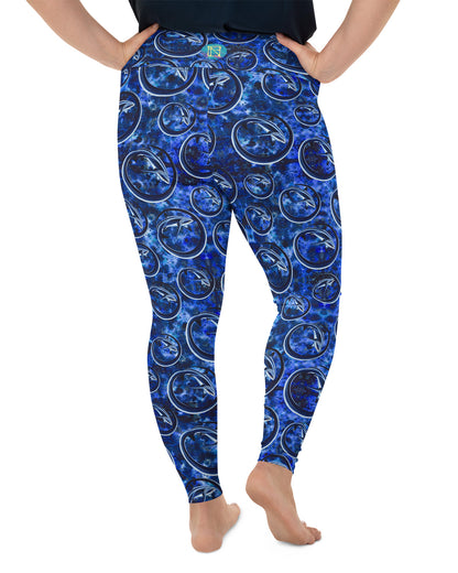 Thresher Shark Curve Yoga Leggings