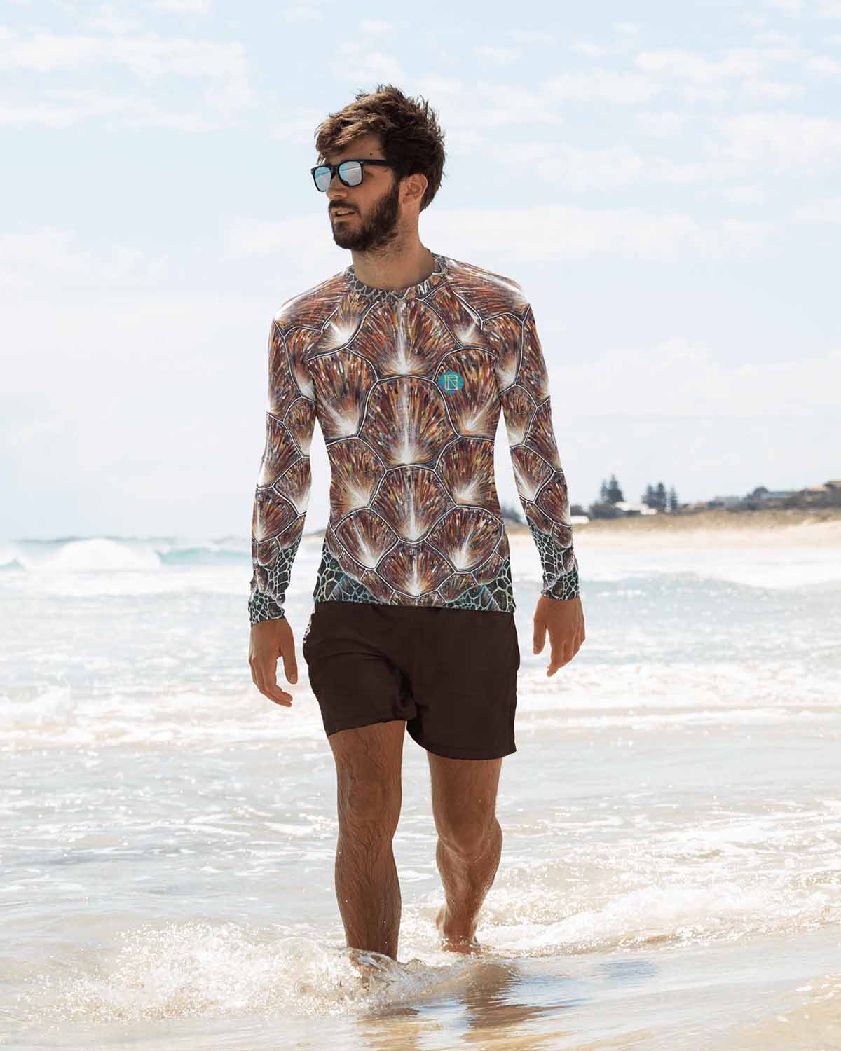 Turtle Shell Men's Rash Guard