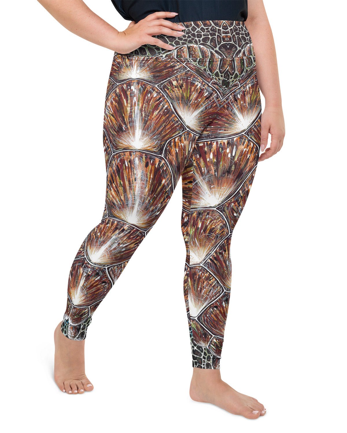 Turtle Shell Curve Yoga leggings