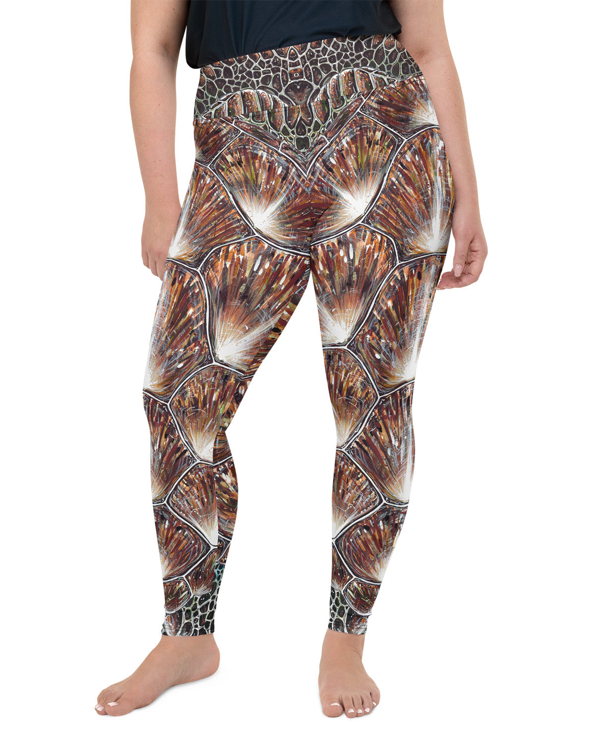 Turtle Shell Curve Yoga leggings