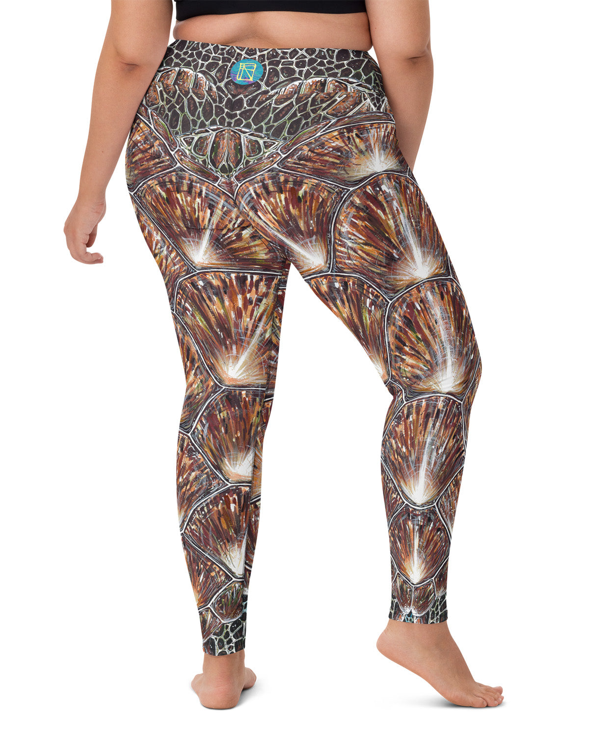 Turtle Shell Yoga Leggings