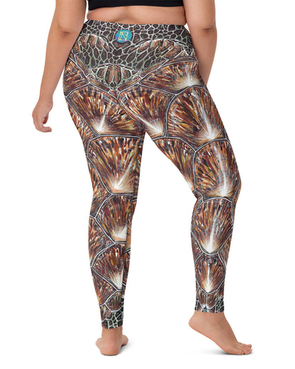 Turtle Shell Yoga Leggings