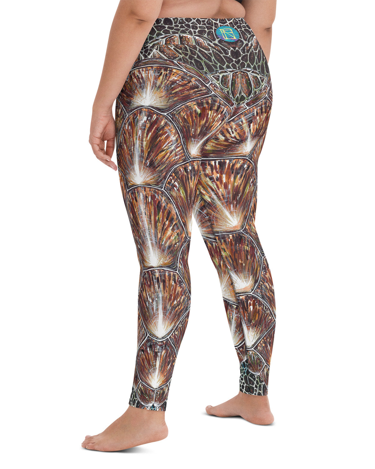 Turtle Shell Yoga Leggings