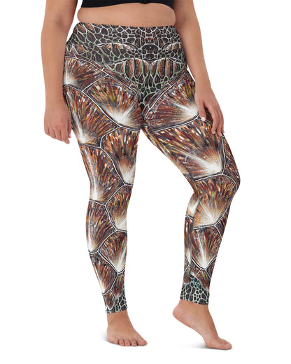 Turtle Shell Yoga Leggings