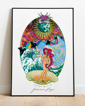 Load image into Gallery viewer, Water Woman Illustration Print
