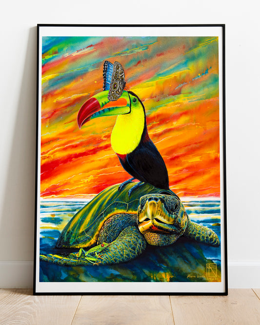 Pura Vida Giclée Print