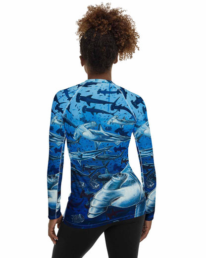 Divine Feminine Full print Women's Rash Guard