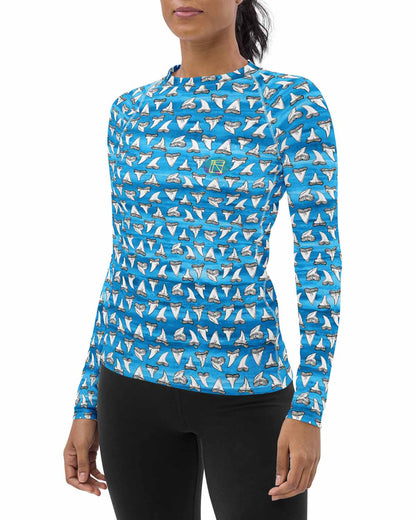 Jaws Women's Rash Guard