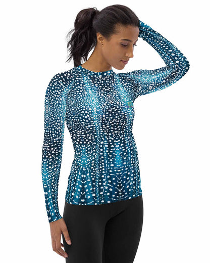 OG Whale Shark Women's Rash Guard