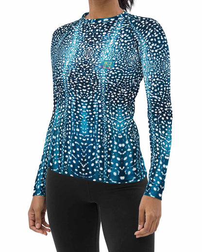 OG Whale Shark Women's Rash Guard