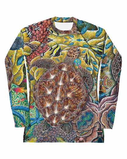 Rainbow City Full print Women's Rash Guard