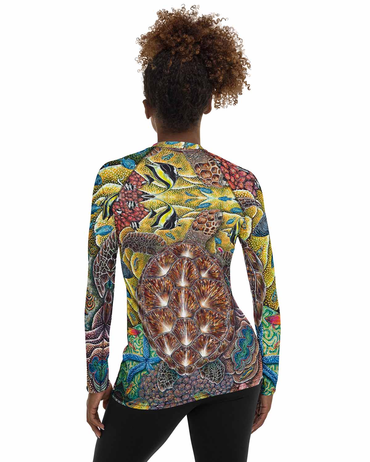 Rainbow City Full print Women's Rash Guard