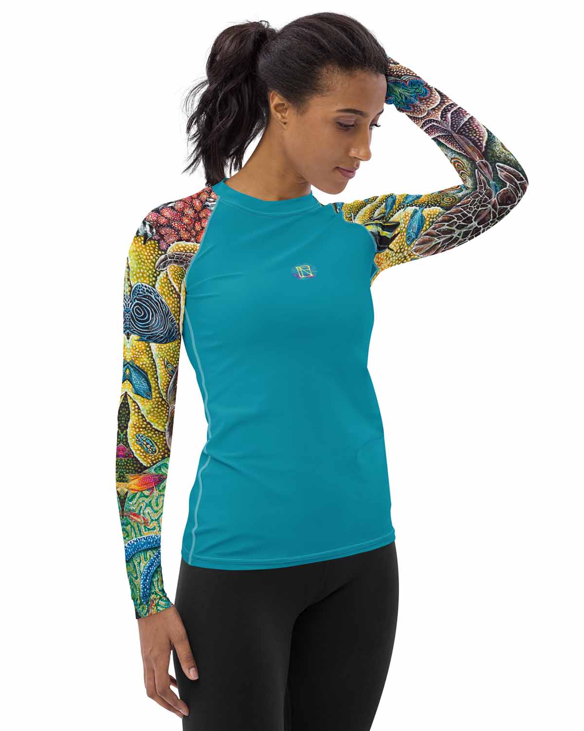 Rainbow City Women's Rash Guard