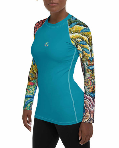 Rainbow City Women's Rash Guard