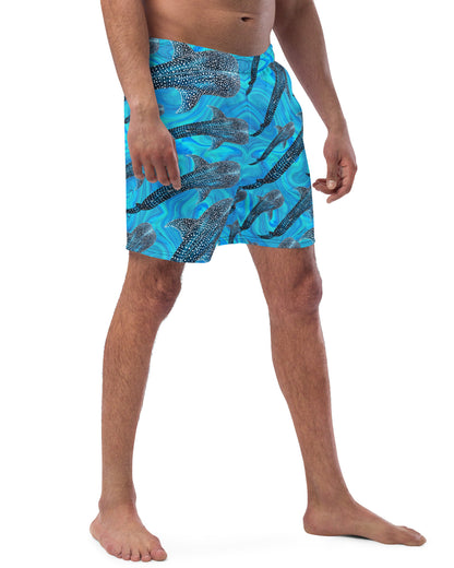 Groovy Whale Shark Eco Swim Trunks