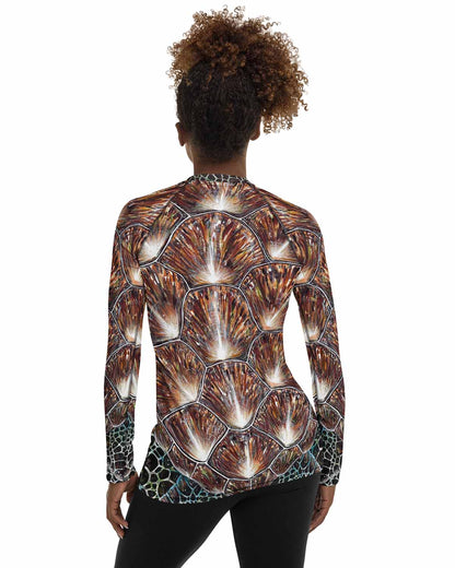 Turtle Shell Women's Rash Guard