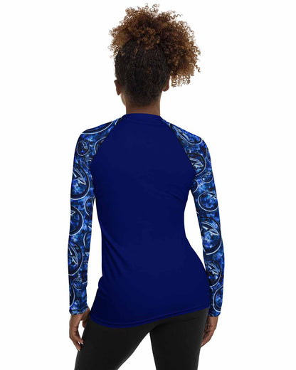 Thresher Shark magic Women's Rash Guard