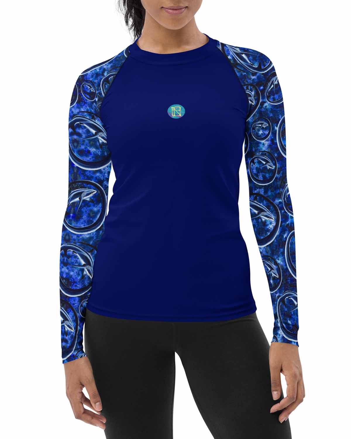 Thresher Shark magic Women's Rash Guard