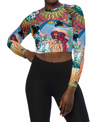 Water Woman Eco Swim Long-Sleeve top