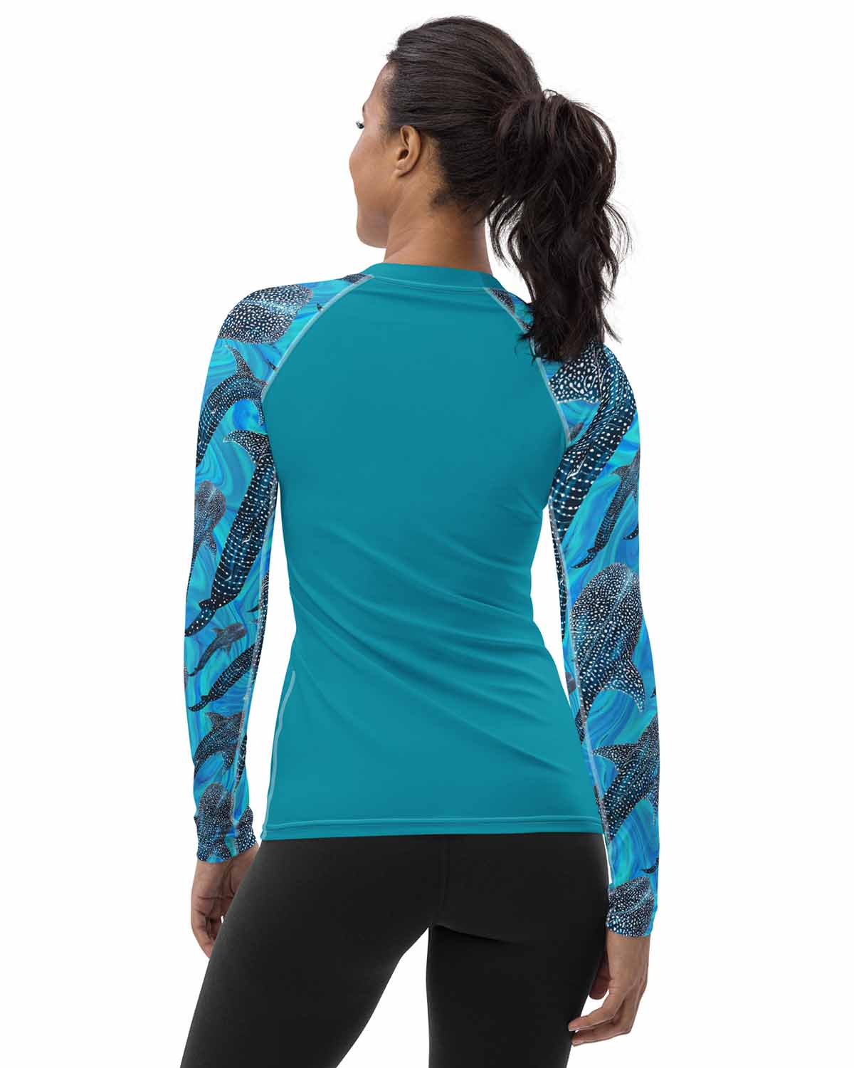 Whale Shark magic Women's Rash Guard