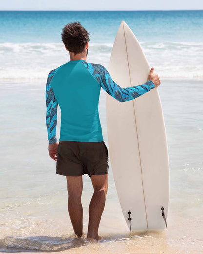 Whale Shark Magic Men's Rash Guard