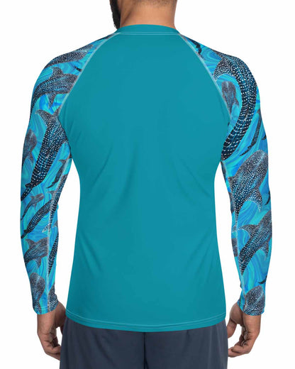 Whale Shark Magic Men's Rash Guard