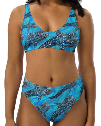 Groovy Whale Shark Eco Bikini Set