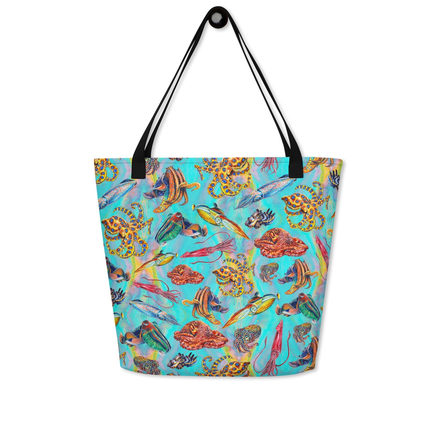 Cephalopod Large Tote Bag