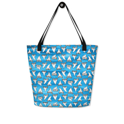 Jaws Large Tote Bag