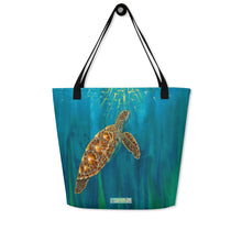 Load image into Gallery viewer, Breathe Large Tote Bag
