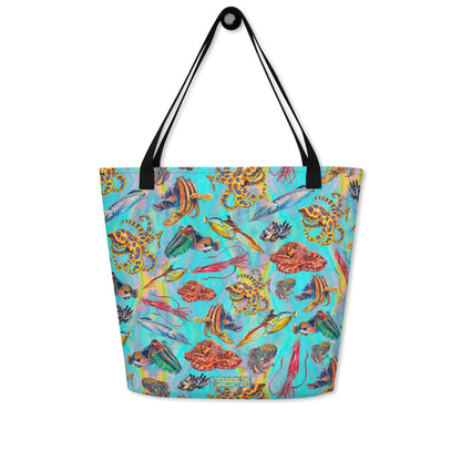 Cephalopod Large Tote Bag