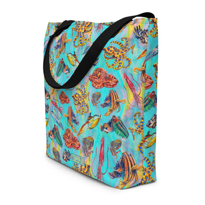 Cephalopod Large Tote Bag