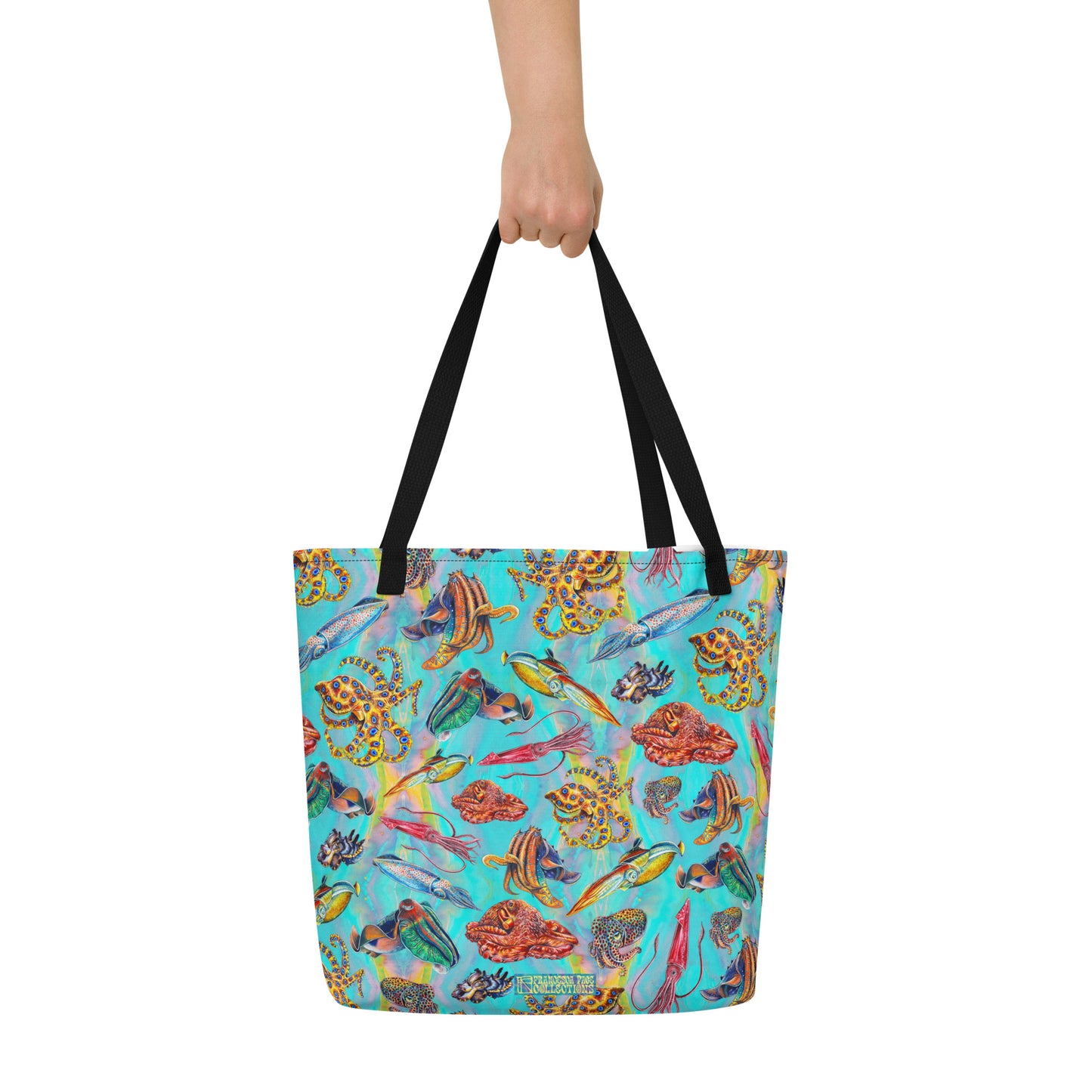 Cephalopod Large Tote Bag