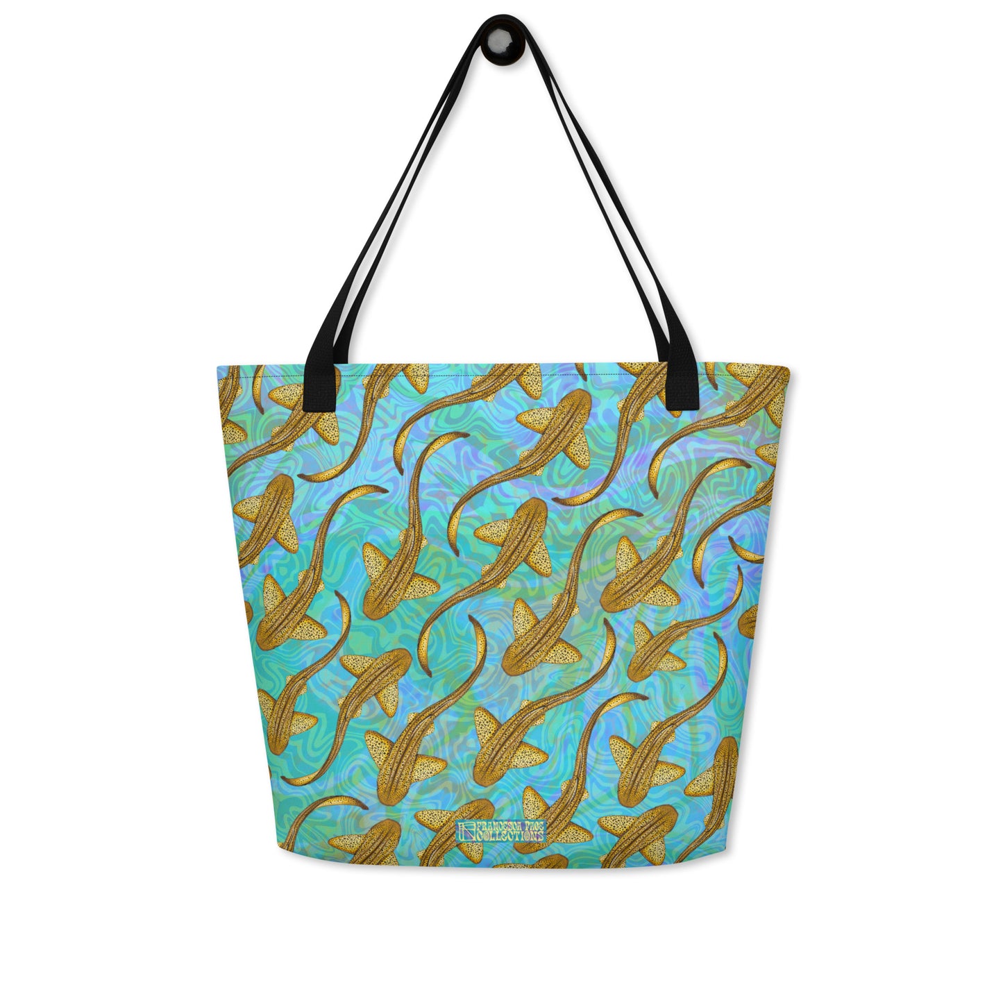 Leopard Shark Large Tote Bag