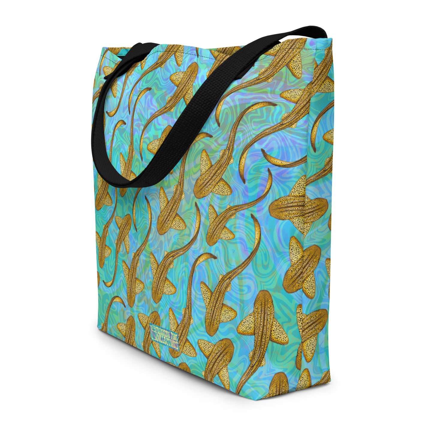 Leopard Shark Large Tote Bag