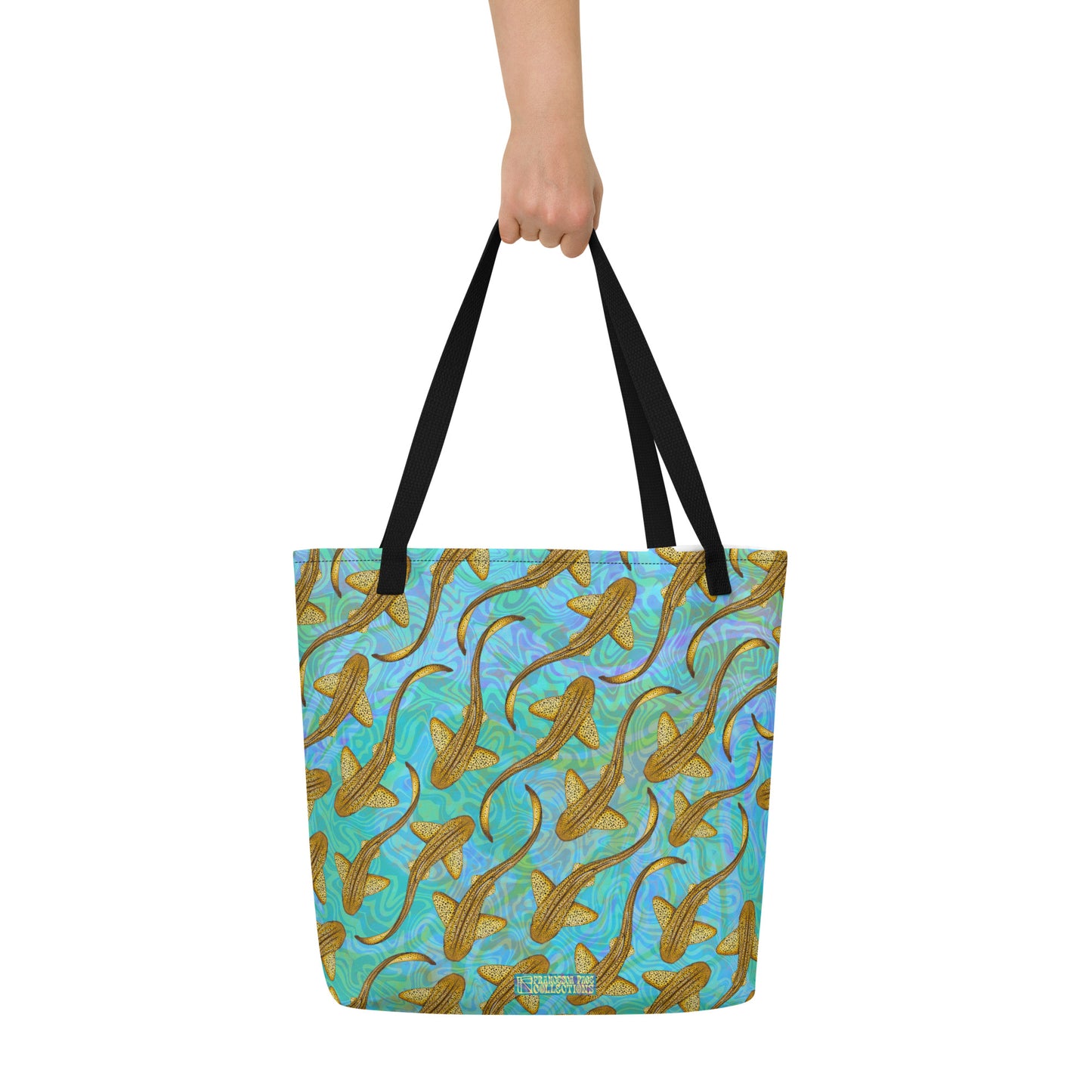 Leopard Shark Large Tote Bag