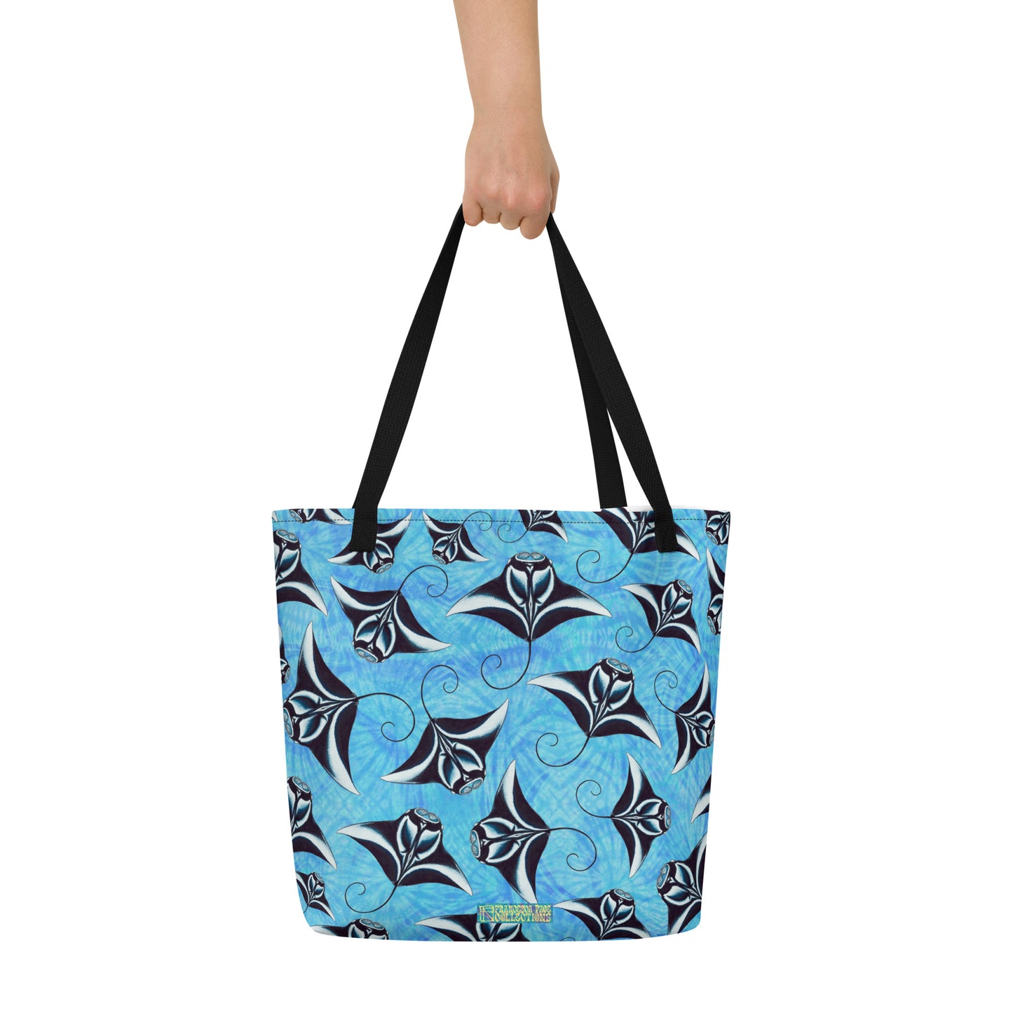 Manta Ray Large Tote Bag