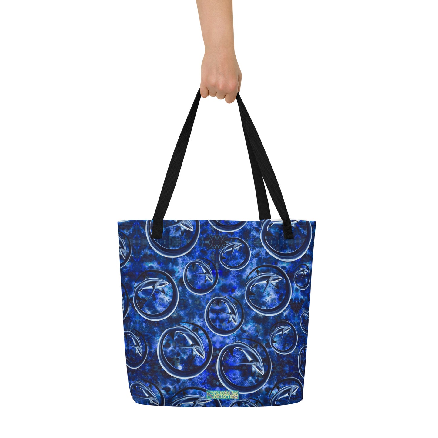 Thresher Shark Large Tote Bag