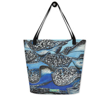Load image into Gallery viewer, Wild Love Large Tote Bag
