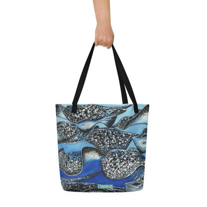 Wild Love Large Tote Bag