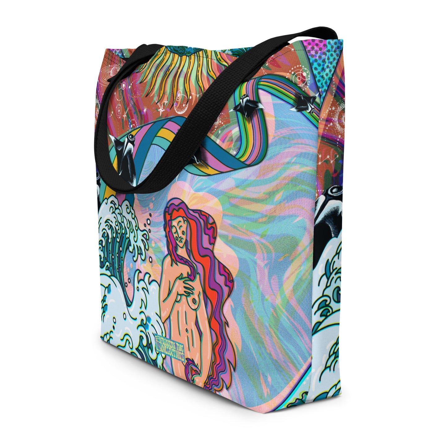 Water Woman Large Tote Bag