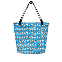 Load image into Gallery viewer, Jaws Large Tote Bag
