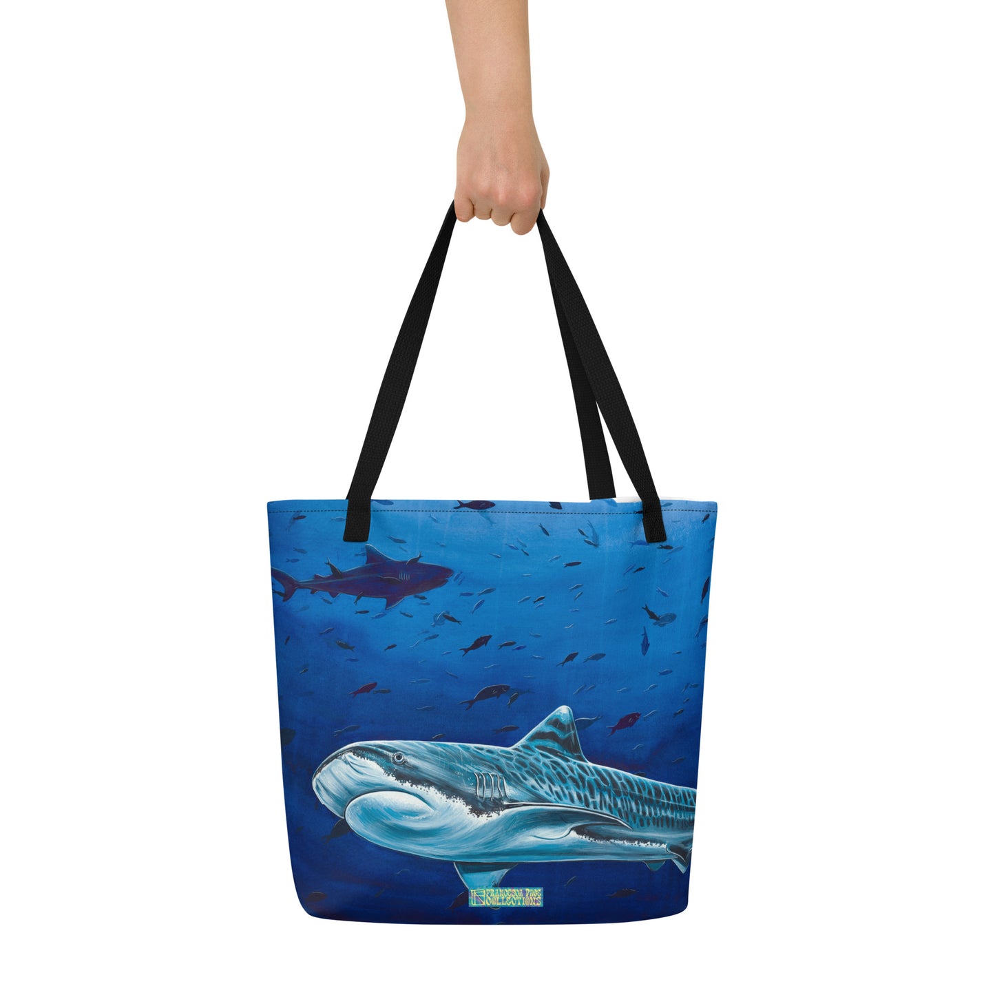 The Hunt Large Tote Bag