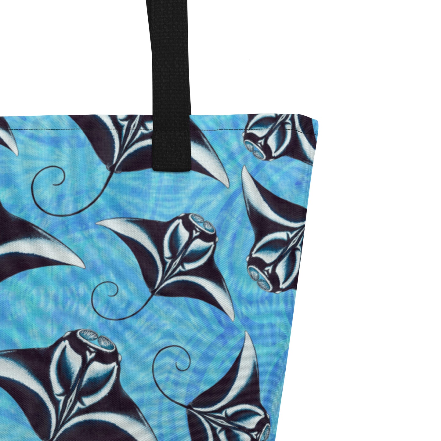 Manta Ray Large Tote Bag