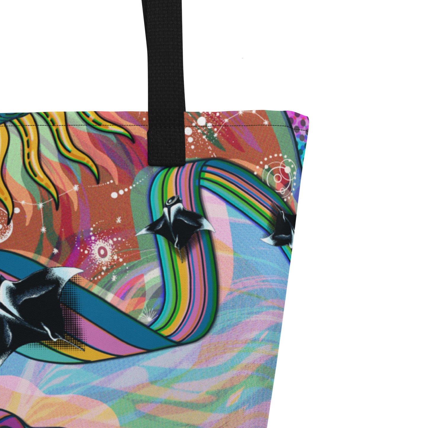 Water Woman Large Tote Bag