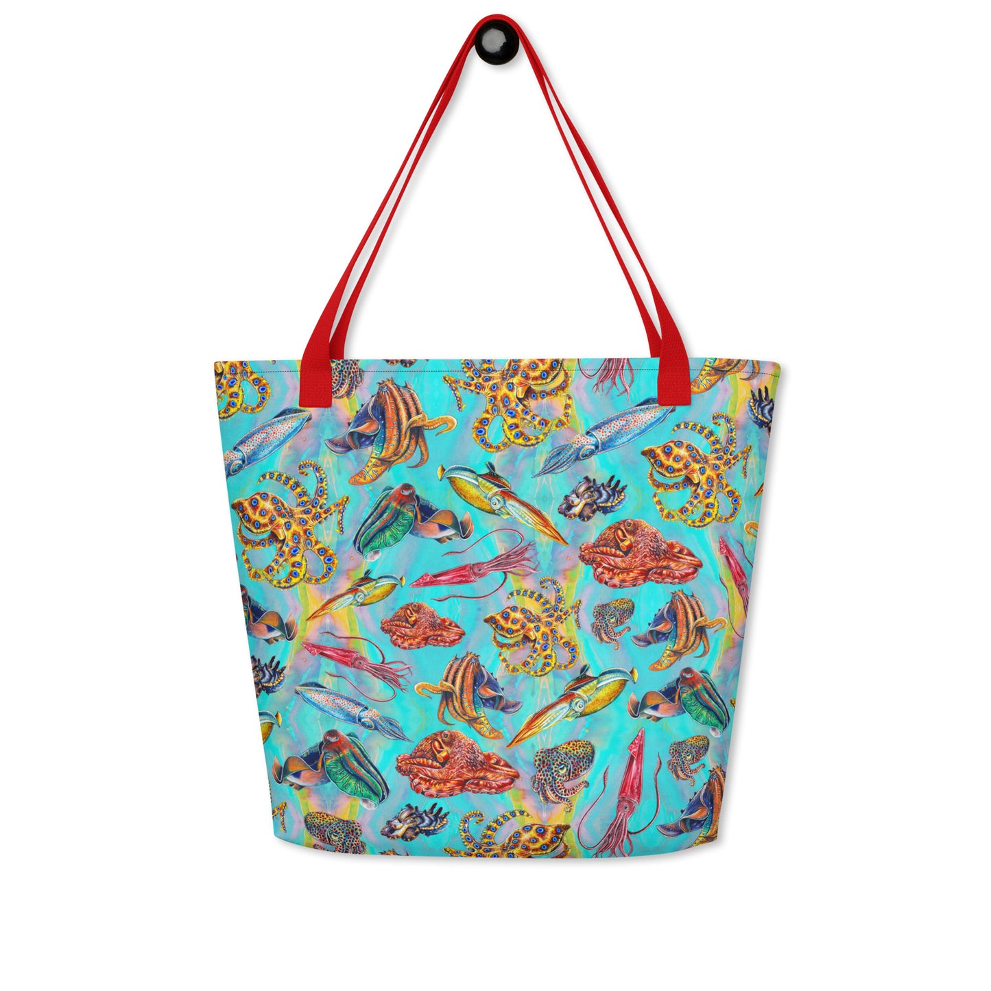 Cephalopod Large Tote Bag