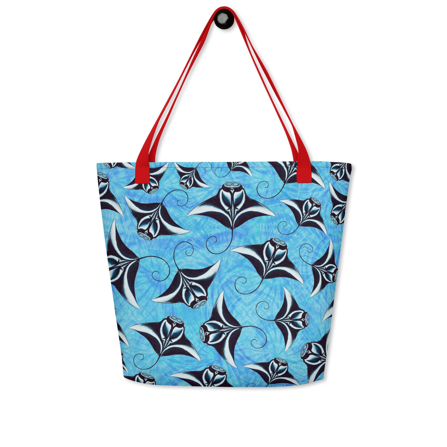 Manta Ray Large Tote Bag