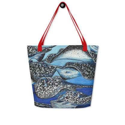 Wild Love Large Tote Bag