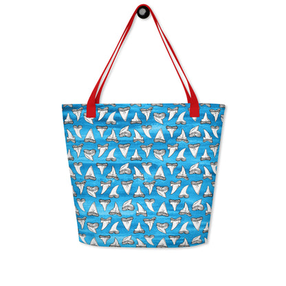 Jaws Large Tote Bag